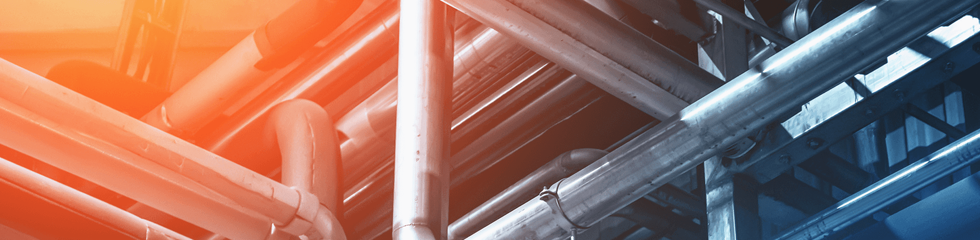 Industrial piping network supporting air quality systems in Wilmington, NC